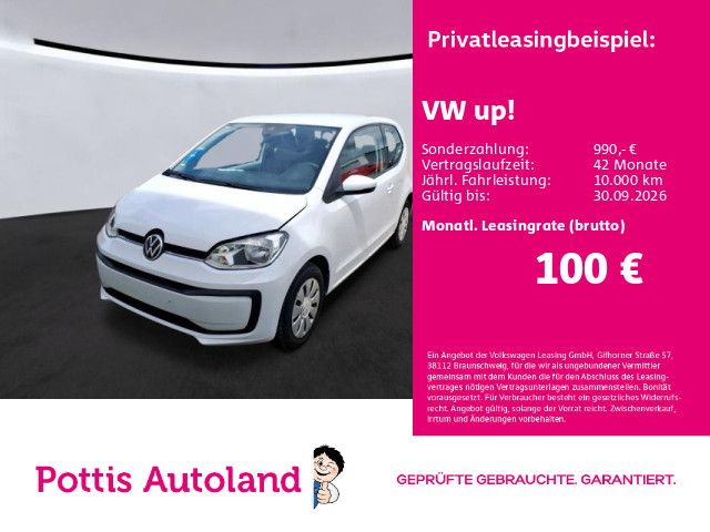 Volkswagen up! 1.0 MPI KAMERA PDC KLIMA BLUETOOTH