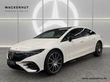 Mercedes-Benz EQS 580 4M AMG NIGHT PANO AHK AIRM. FAP BURM 360 - weiße Mercedes-Benz EQS