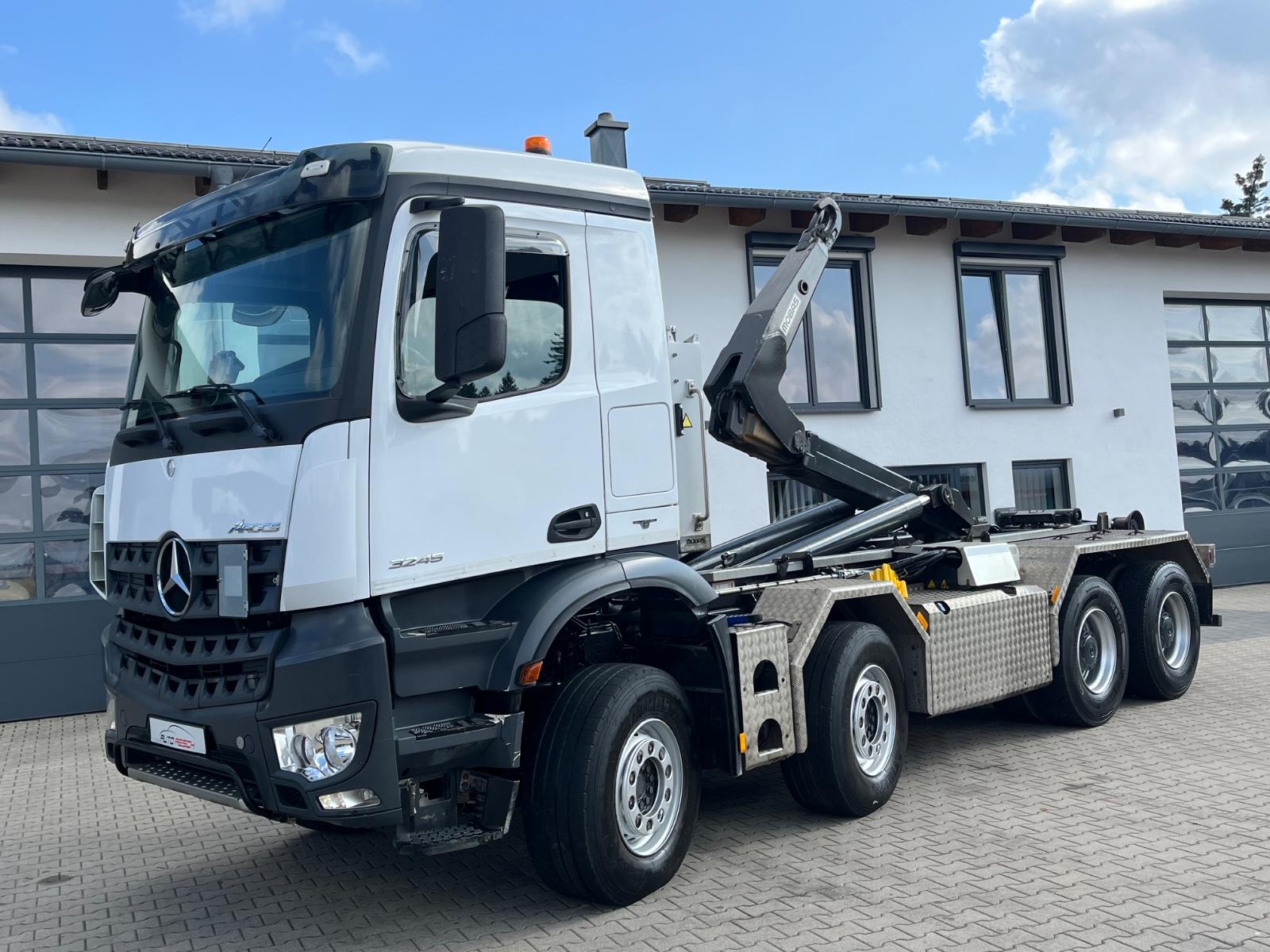 Mercedes-Benz Arocs 3245 8x4 Retarder Schub Knick Abrollkipper