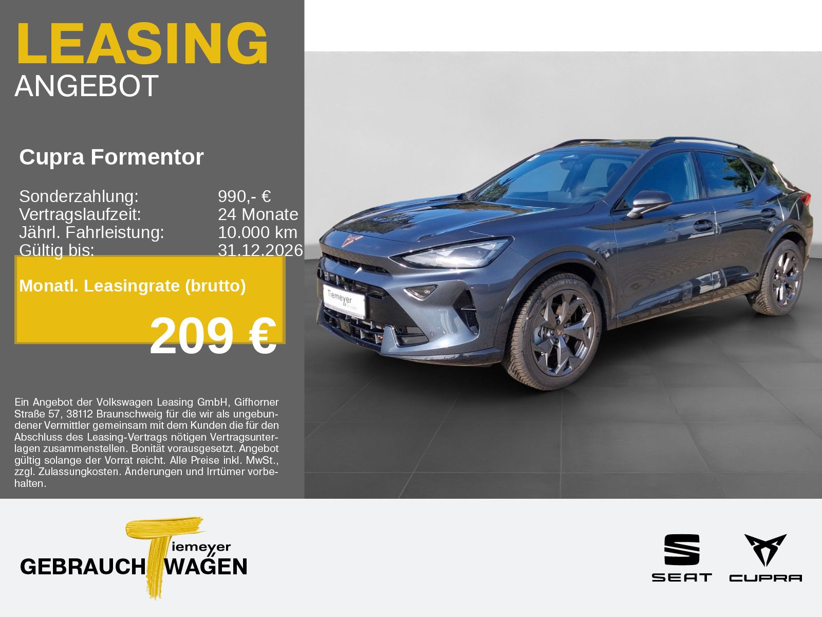 Cupra Formentor 1.5 eTSI MATRIX SUPERSPORT 360° NAVI