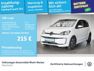 Volkswagen Leasingangebot: Volkswagen e-up! move up! 61kW Kamera PDC Sitzheizung uvm