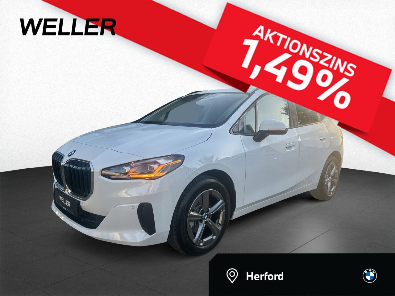 BMW 220i AT AdLED AktivSitze Parkassist H/K AHK 17"
