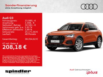 Audi Q3 advanced 35 TFSI S-tronic / CarPlay, LED, AHK