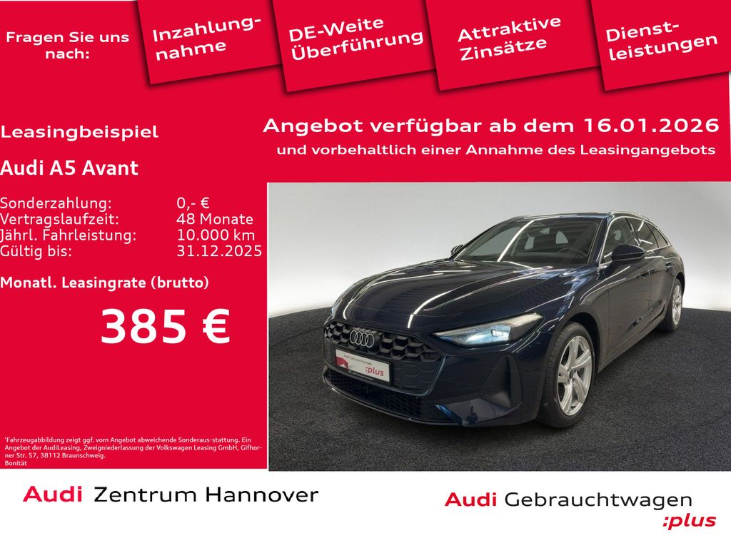A5 Avant 2.0 TFSI Kamera AHK ACC Sportsitze
