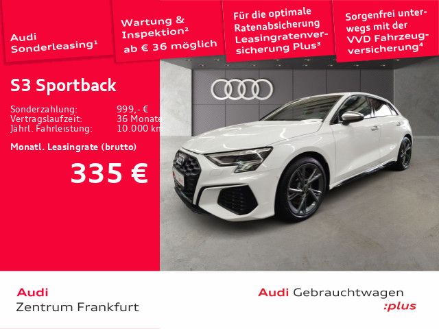 Audi S3 Sportback TFSI quattro S tronic LED DAB VC PD