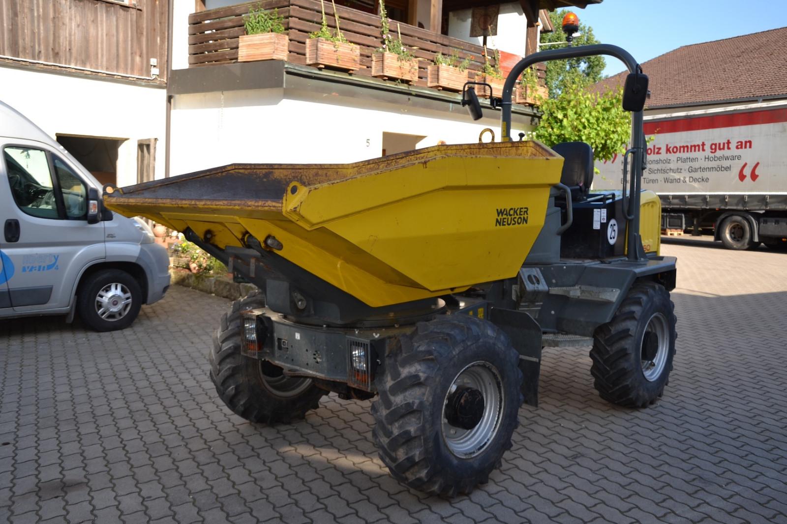 Wacker Neuson DW50 Raddumper Drehkipp / mit Zulassung
