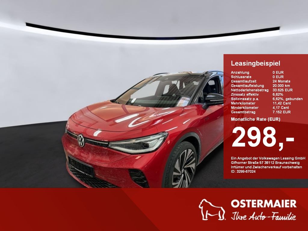 Volkswagen ID.4 GTX 306PS 4M ACC.5J-G.WÄRMEPUMPE.AHK.AREA-V