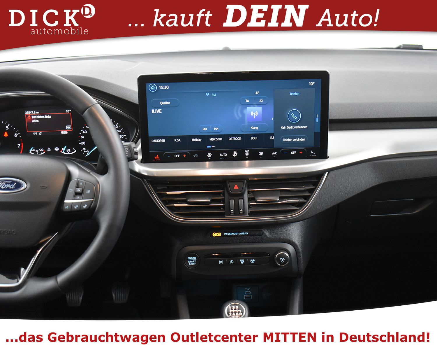 FORD Focus Tur 1.0 Titan >NAVI+LED+SHZ+TEMP+DAB+PDC+ - Image 15