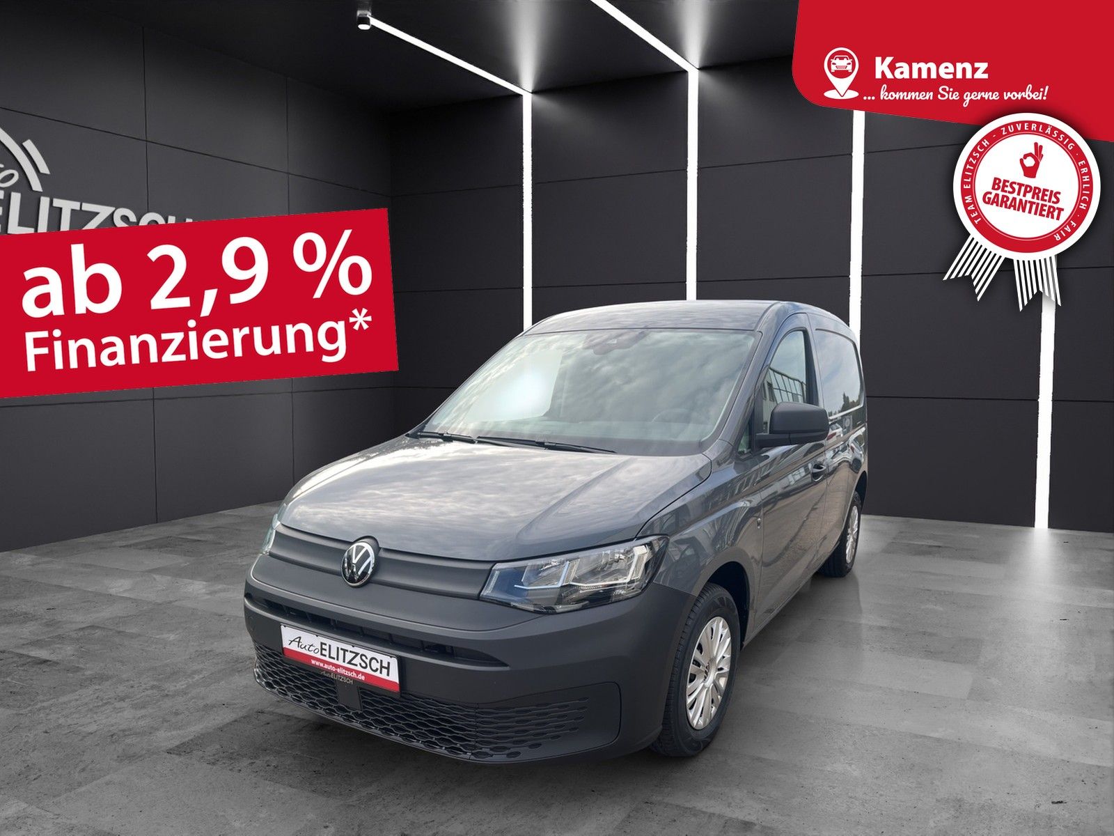 Fahrzeugabbildung Volkswagen Caddy Kasten 2.0 TDI KLIMA PDC GRA VORB. AHK