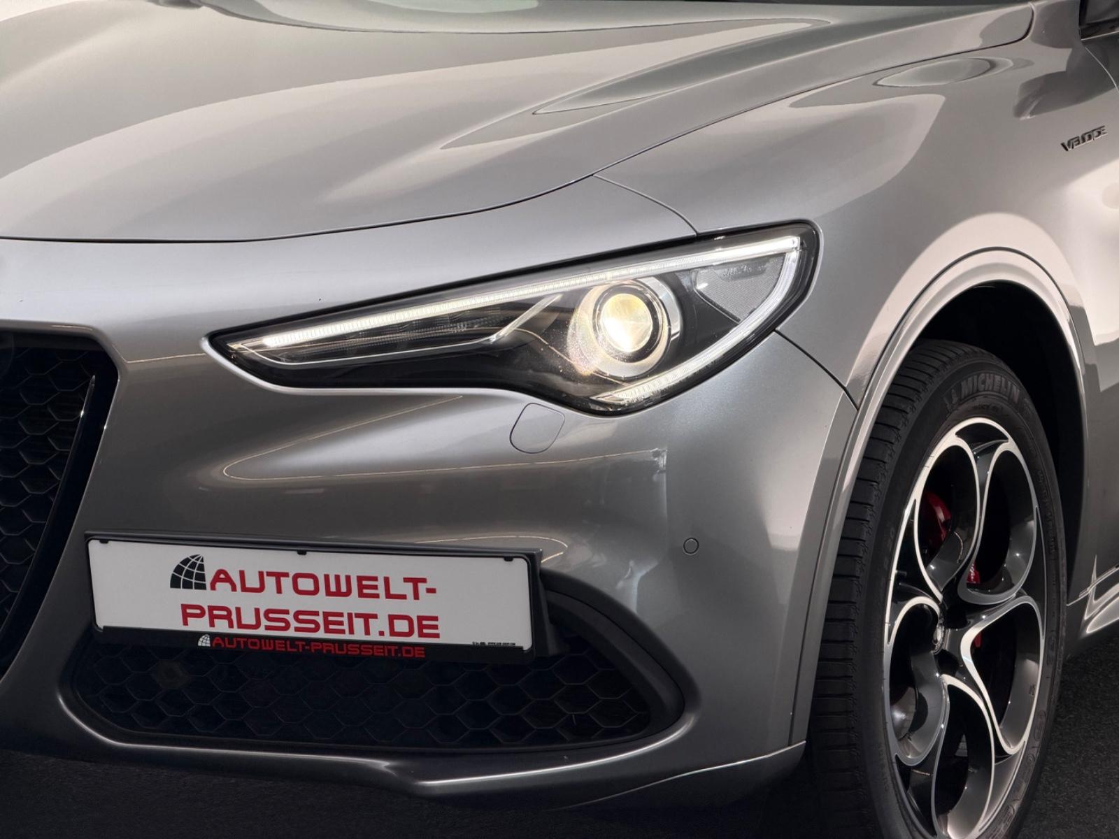 Alfa Romeo Stelvio 2.0 *VELOCE Q4*XENON-PANO-AHK-R.KAM-MEMO, миниатюра 17