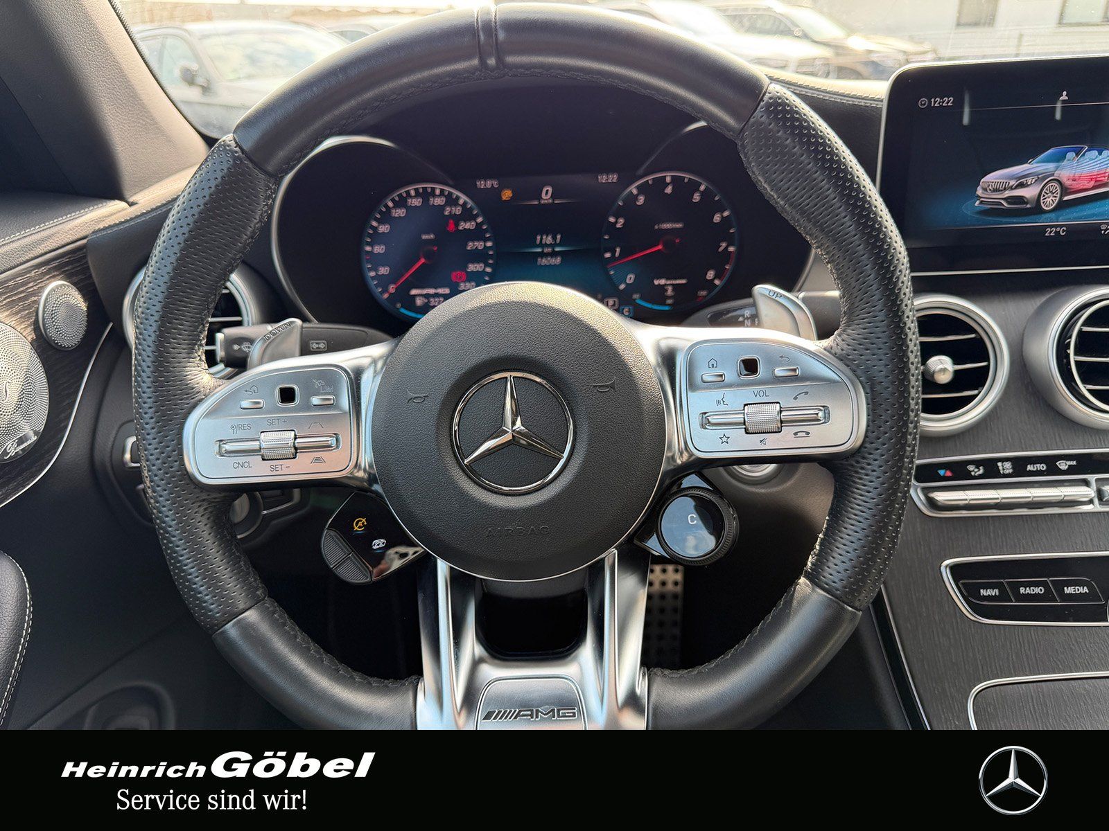 Fahrzeugabbildung Mercedes-Benz C 63 AMG S Burmester Carbon-Paket