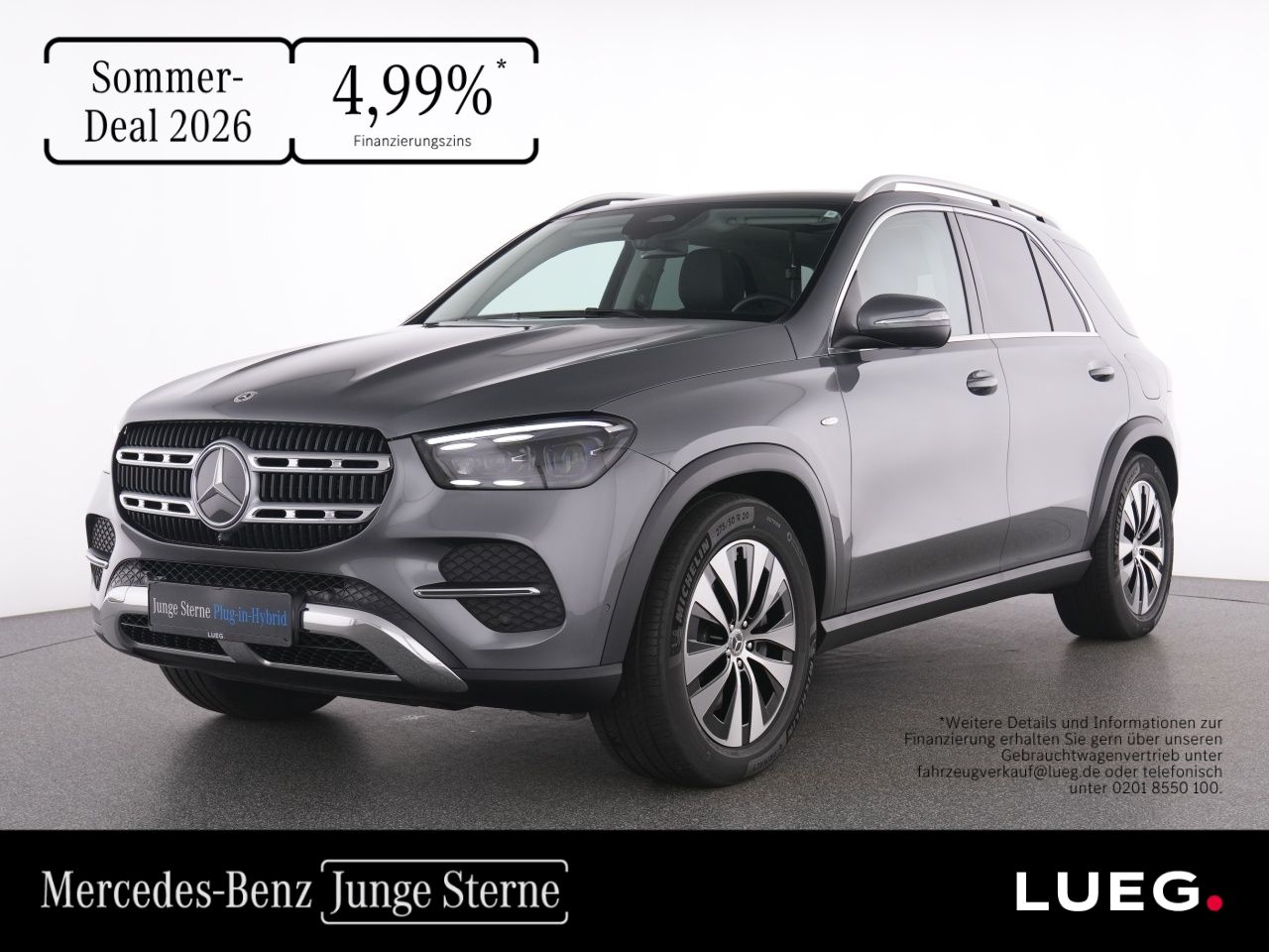Mercedes-Benz GLE 350 de 4M Pano+AHK+20+MBeam+EHeck+Kamera+PRE