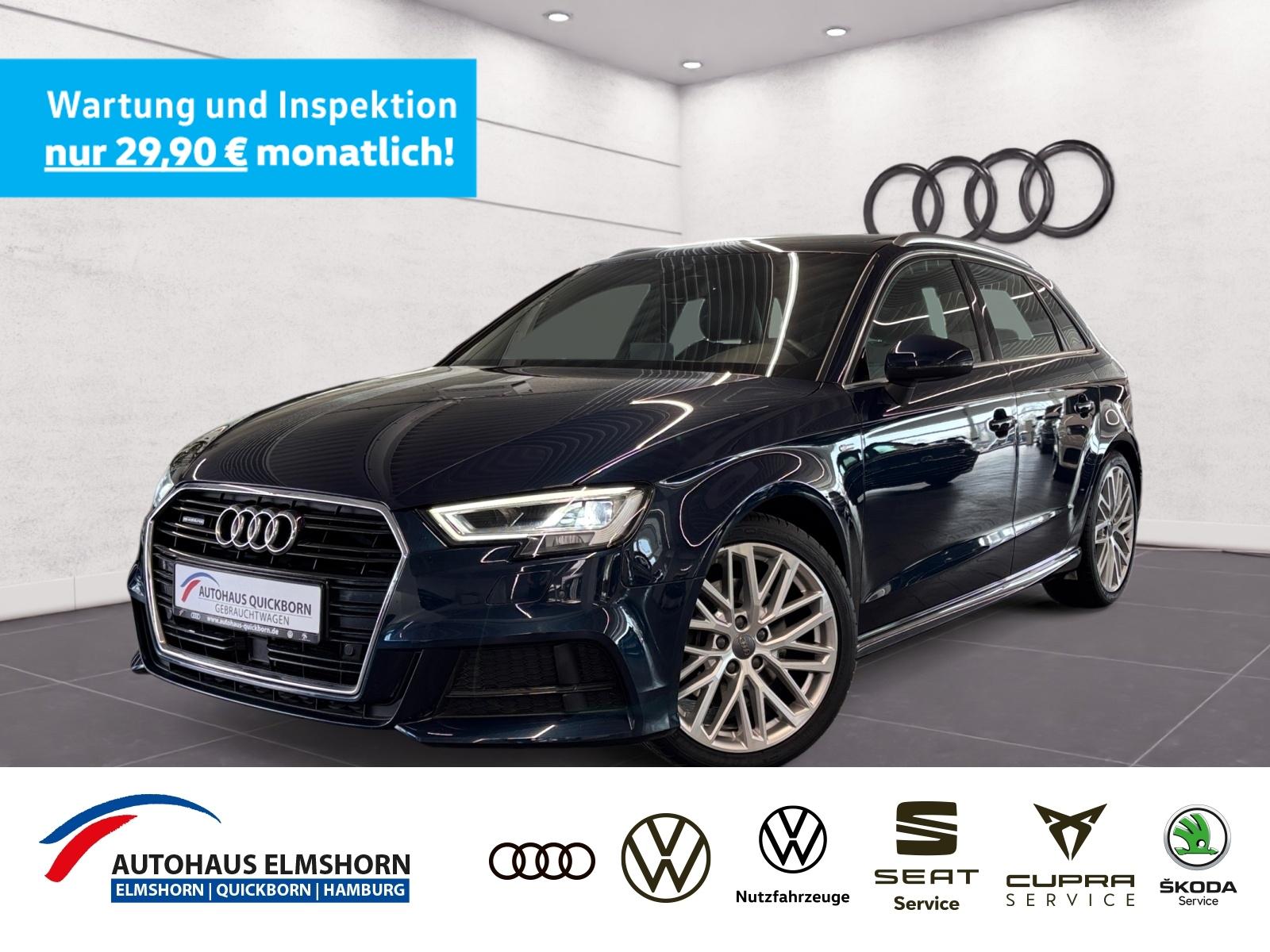 Audi A3 Sportback S line 2.0 TFSI quattro S tronic B&