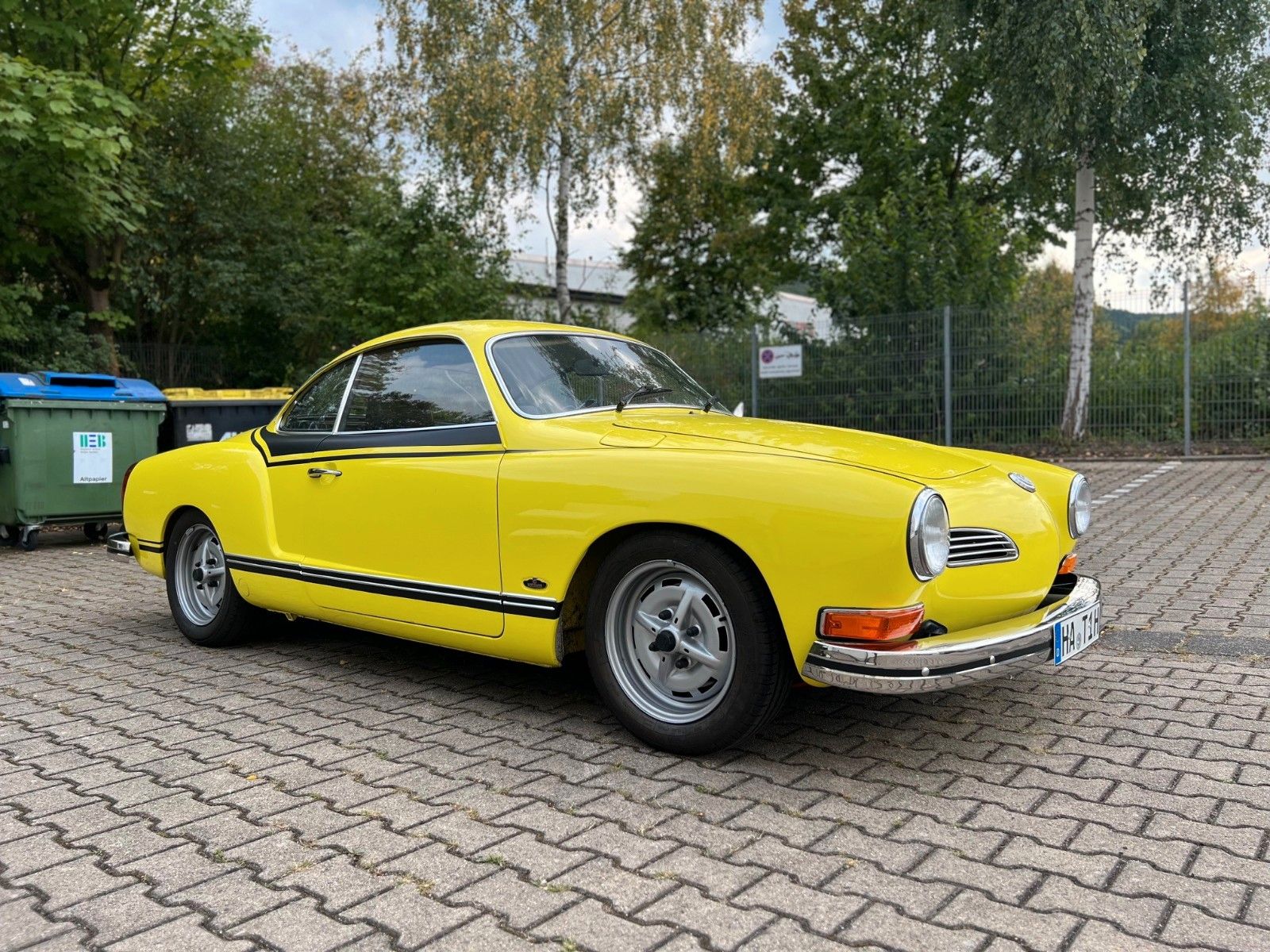 Fahrzeugabbildung Volkswagen Karmann Ghia Sport mit TYP 4 - 170PS