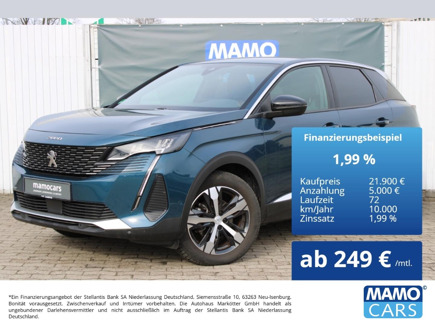 Peugeot 3008 1.2 Allure Pack AHK/Allwetter/SHZ/Kamera