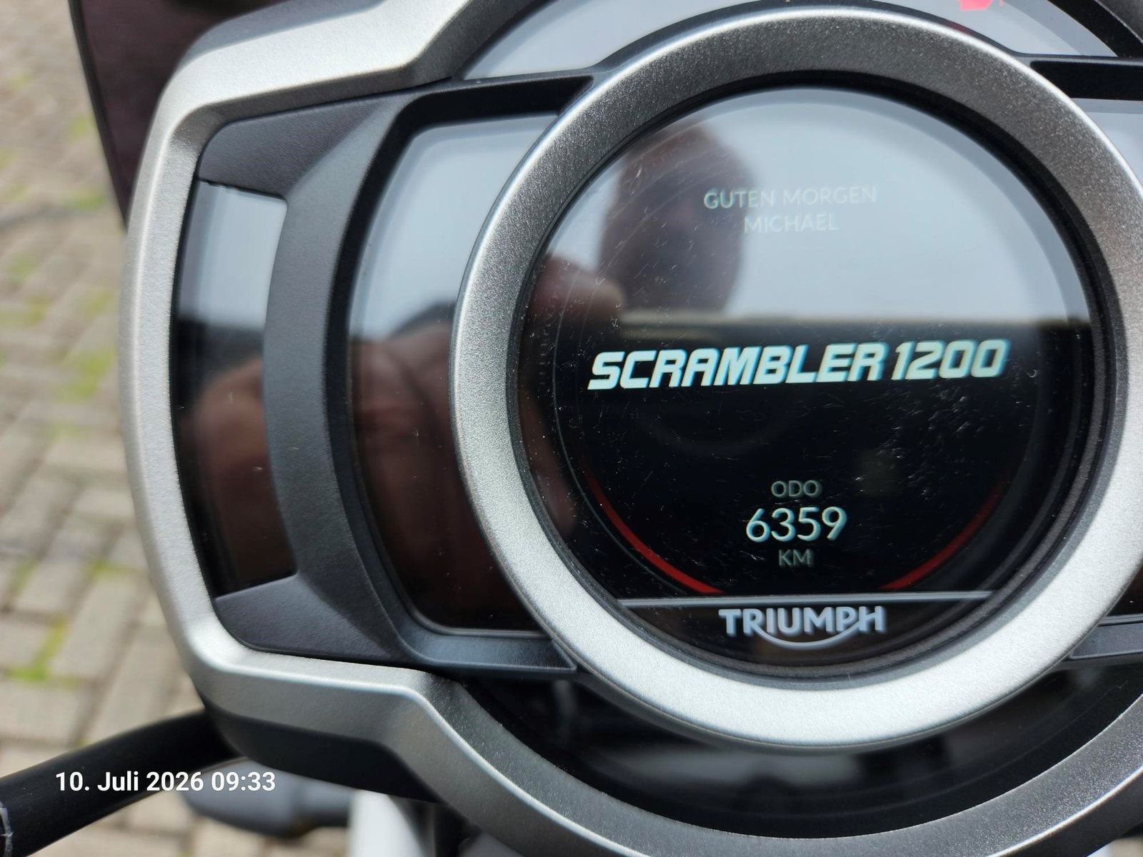Fahrzeugabbildung Triumph Scrambler 1200 XE Icon Edition