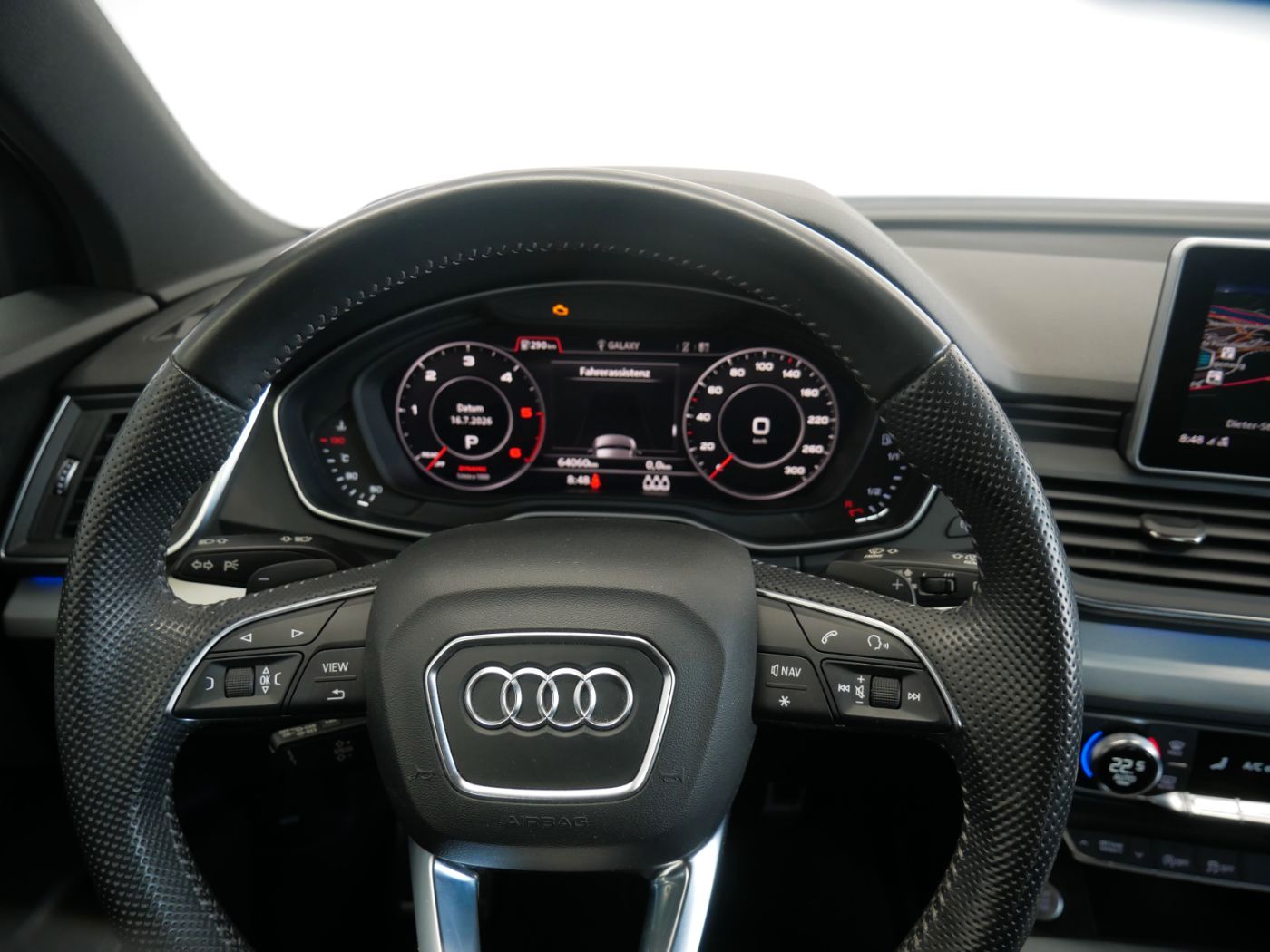 Audi Q5 50 TDI quattro S line LED AHK PANO virt. Cock foto 13