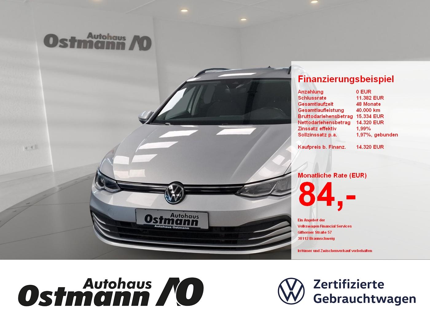 Volkswagen Golf VIII Variant 2.0 TDI Life ACC AHK SHZ Navi