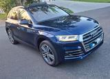 Audi Q5 40 TDI S tronic quattro Sportback 3x S-Line - Audi Q5 mit Diesel-Antrieb: Blau, Ambiente-Beleuchtung