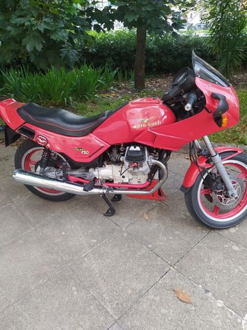 Moto Guzzi 750 targa rare 