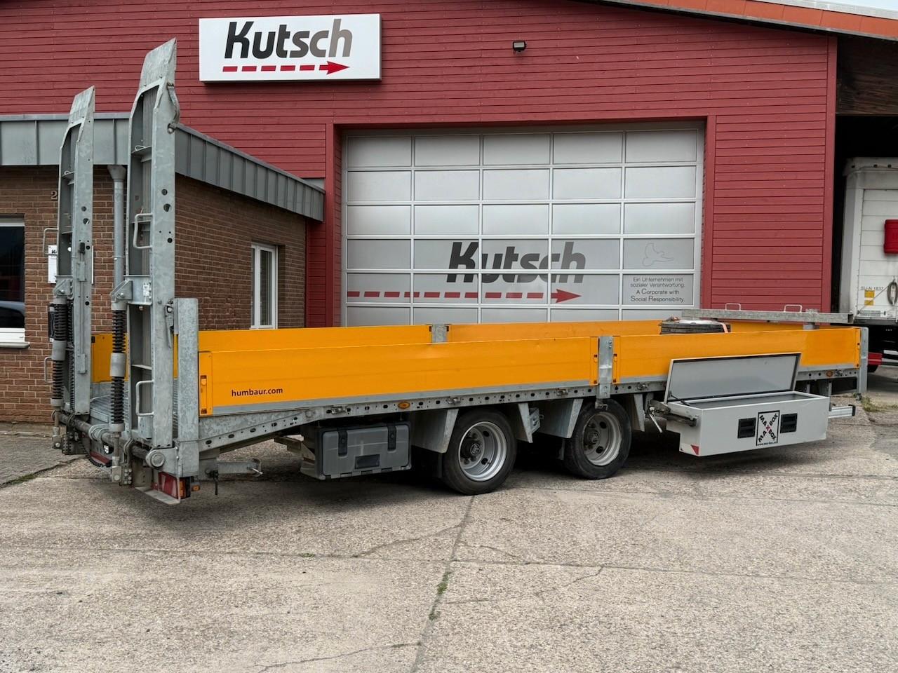 Humbaur 14t luftgefedert, 7,20m, Schwenkzugöse 40/50mm