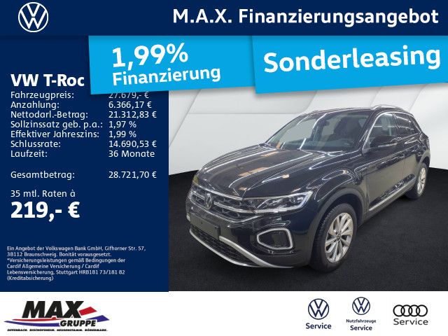T-Roc 1.5 TSI DSG STYLE LED+DCP+PDC+AHK+LANE ASI