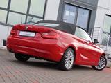 BMW 220d Cabrio Sport Line Leder Klima PDC - rote BMW 220