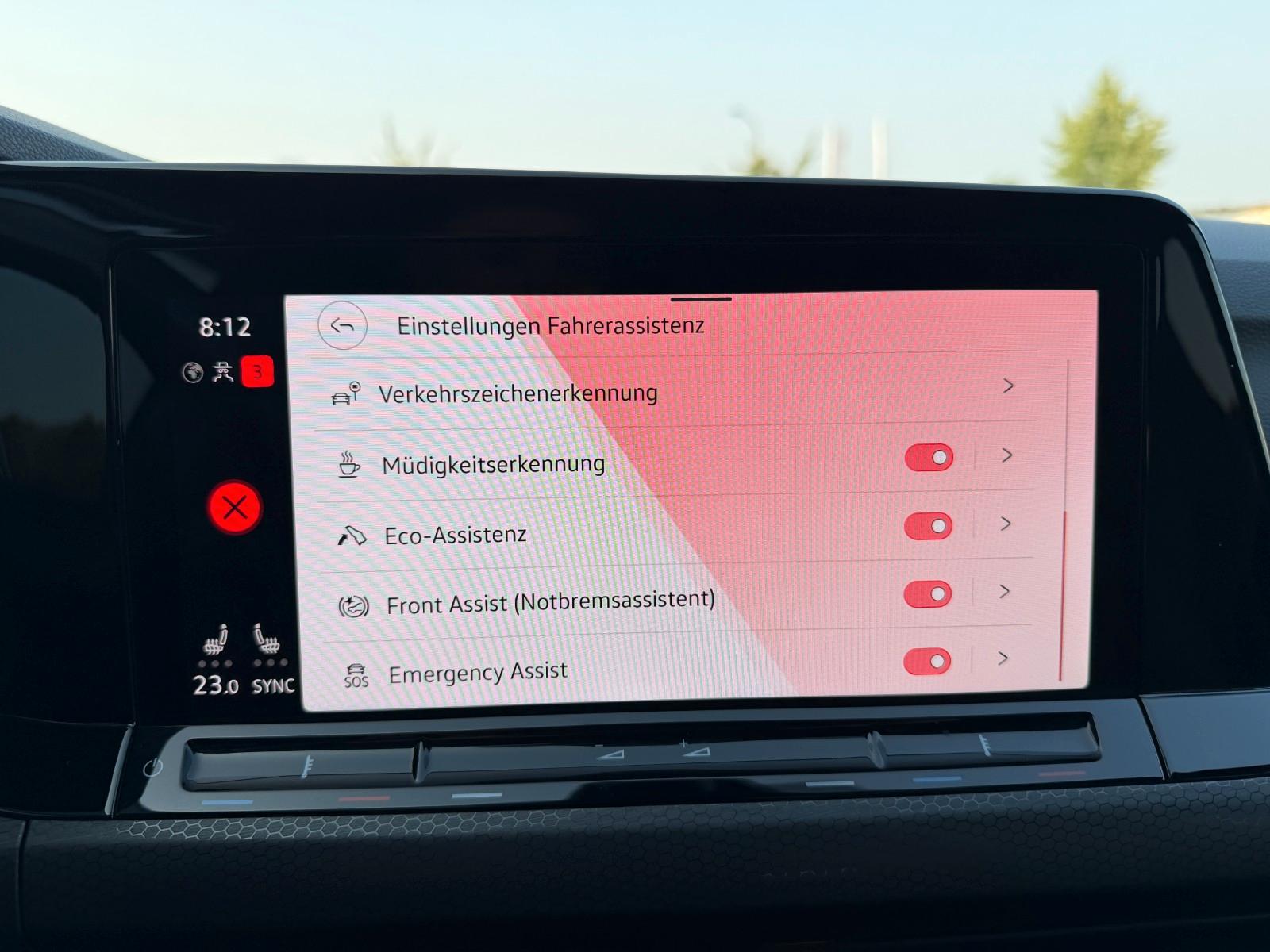 Volkswagen Golf VIII DSG GTI IQ-Light Alcantara Virtual, миниатюра 26
