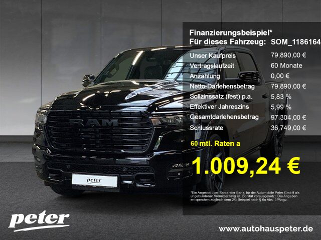 Dodge RAM 1500 MY2025 Laramie Crew Cab 3.0L Hurricane