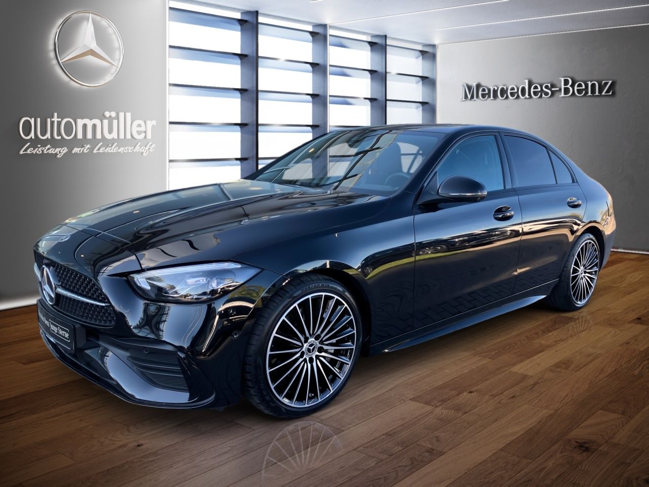 Mercedes-Benz C 180 AMG-EDITION+NIGHT+360+MEMORY+KEYL+19''+LHZ