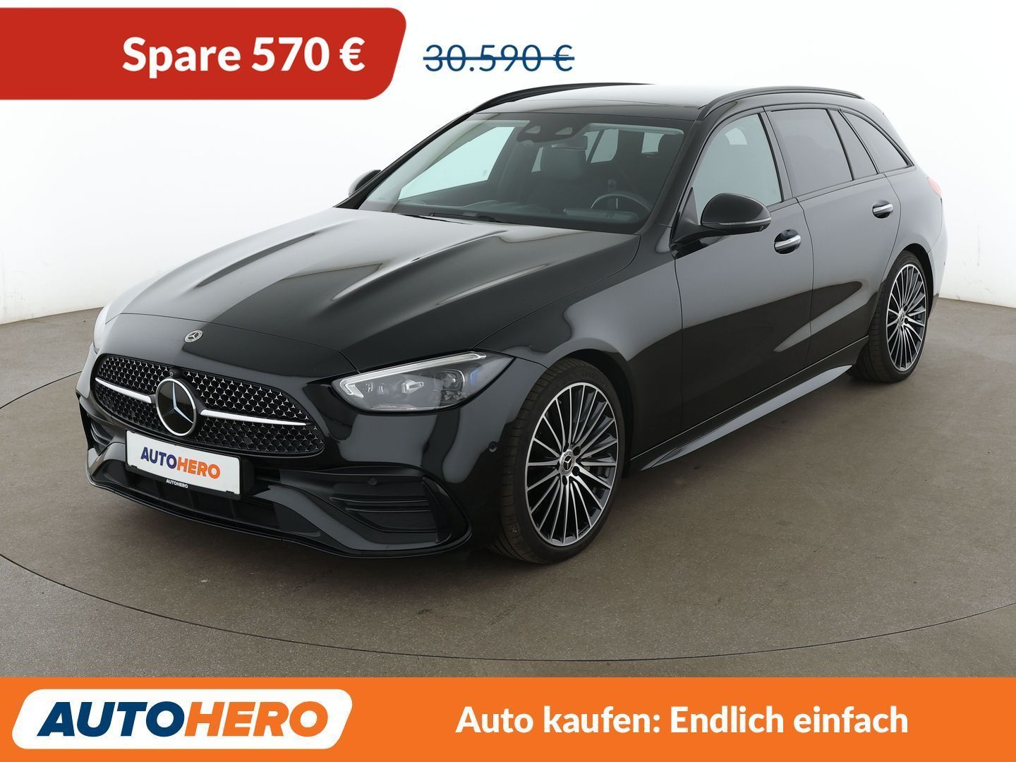 Mercedes-Benz C 220 d Mild-Hybrid T AMG Line Aut.*NAVI*LED*360