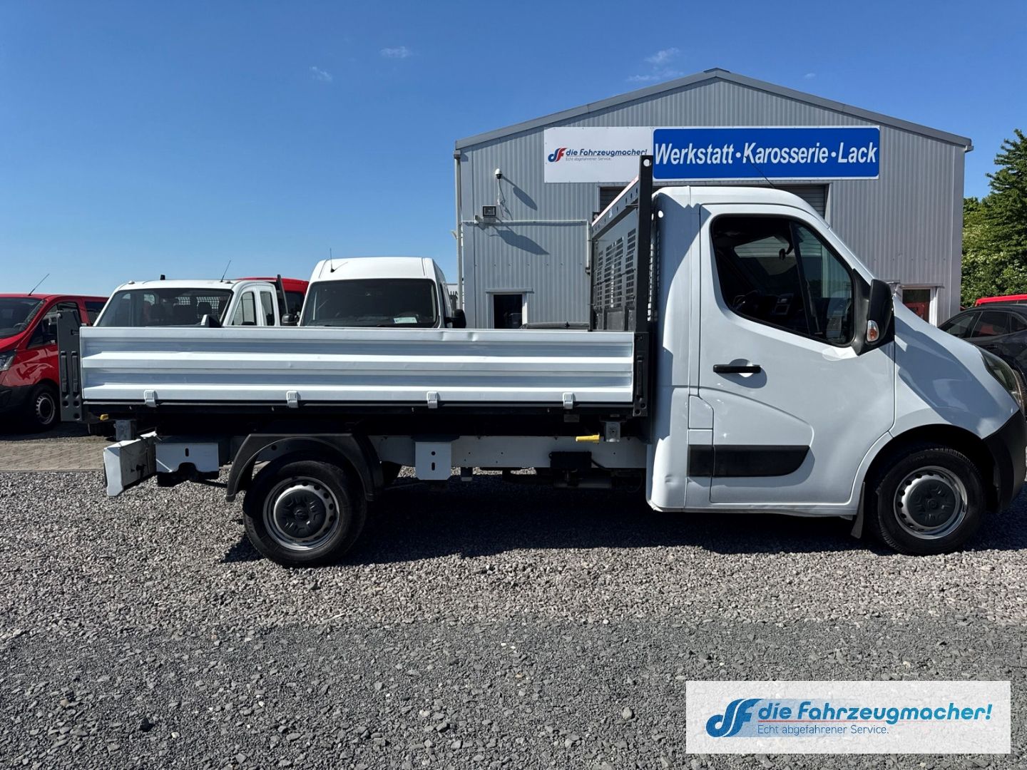 Fahrzeugabbildung Opel Movano B Pritsche 3X Kipper Stahl L2 KLIMA 3,5t