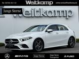 Mercedes-Benz A 220 4M AMG+LED+Distronic+Kamera+Keyless+Prem.P - Mercedes-Benz A 220: Weiß