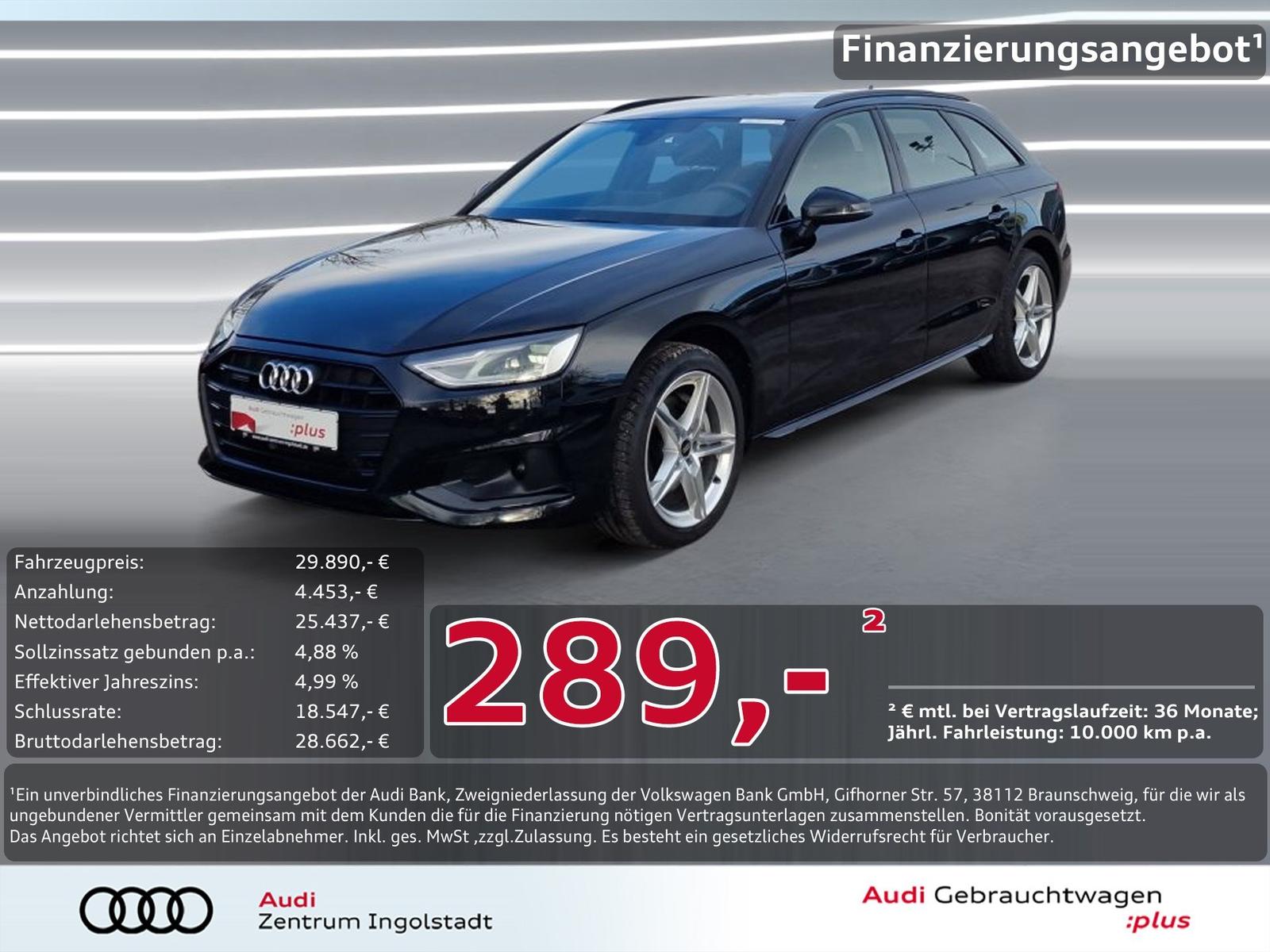 Audi A4 Avant 40 TDI qu NAVI ACC Leder Kam. advanced