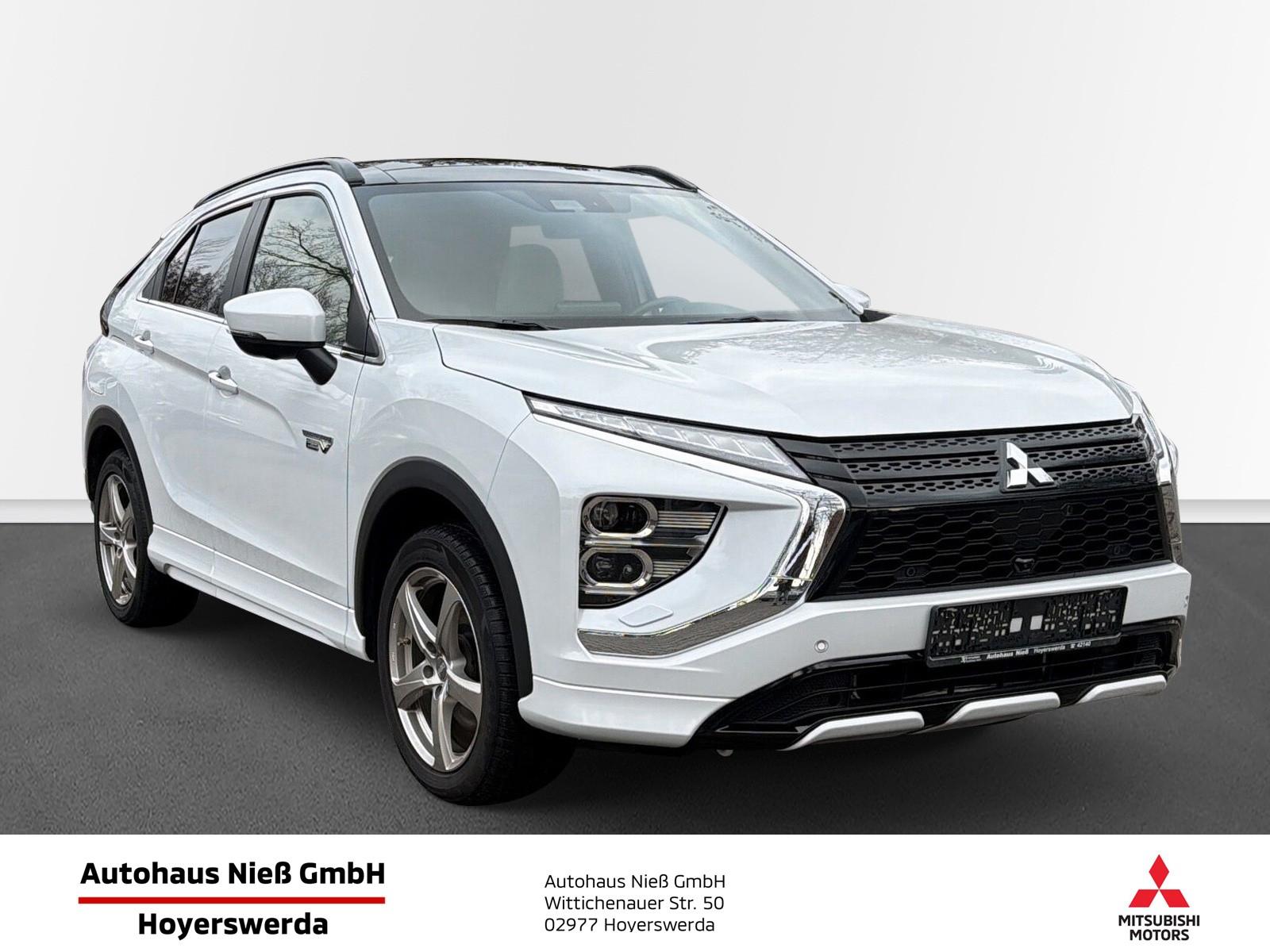 Mitsubishi PHEV TOP, HUD, Leder grau, LED, AHK, 8fach