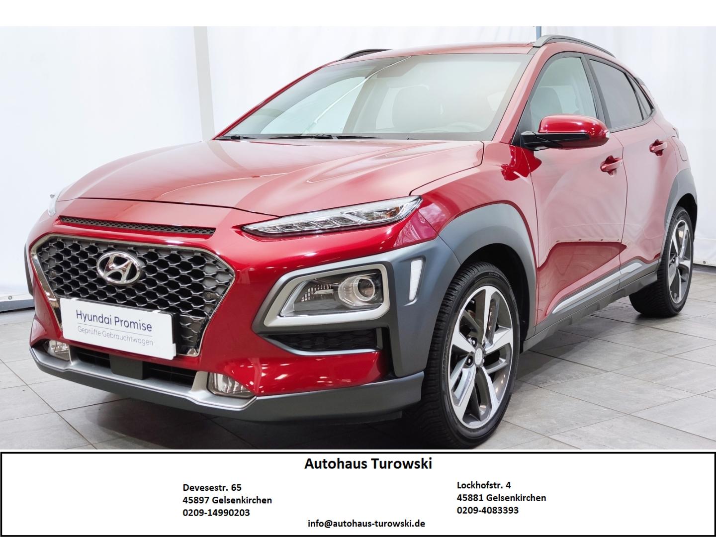 Hyundai KONA Premium 2WD Leder Navi AHK 1.Hand