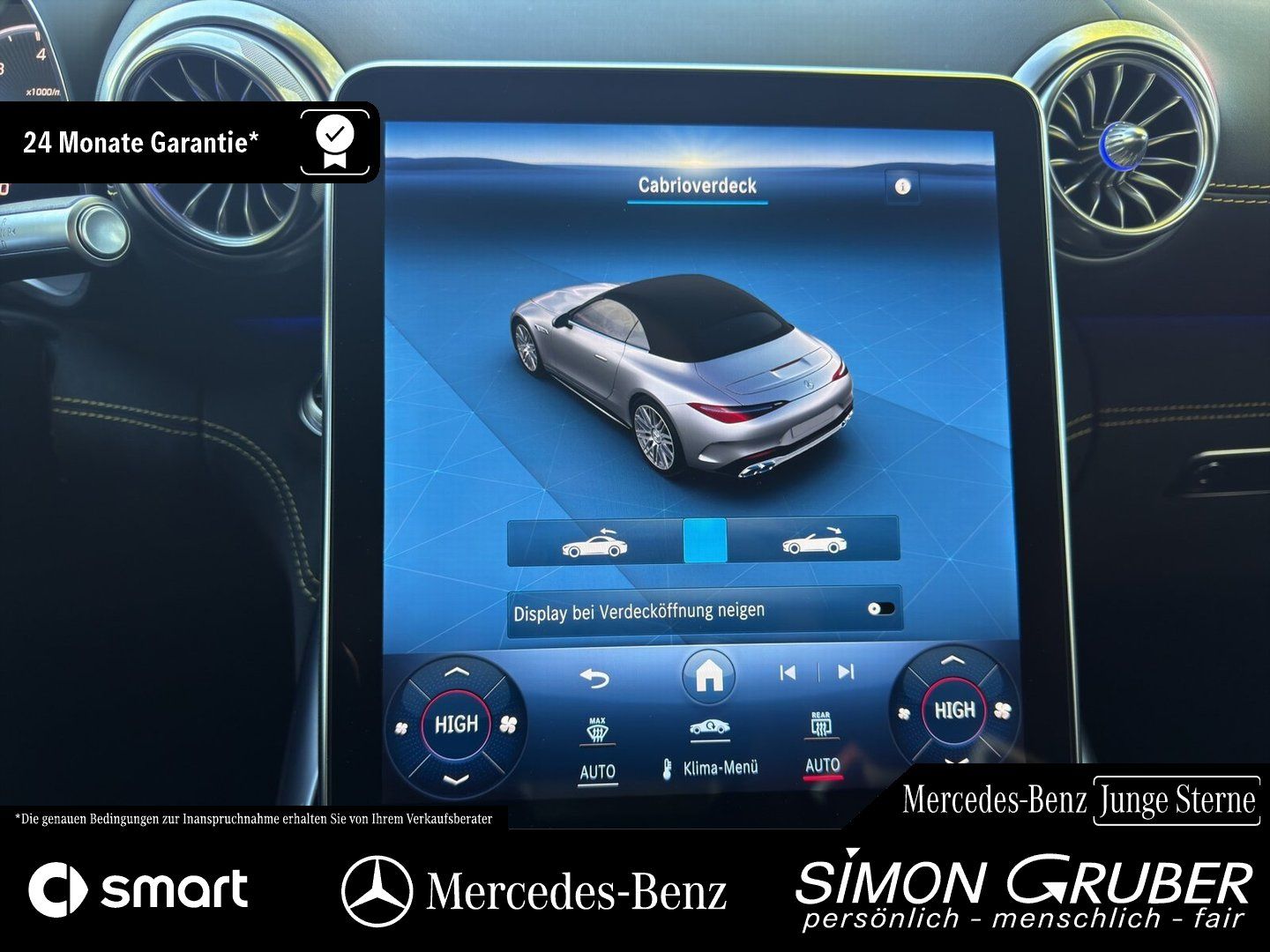 Fahrzeugabbildung Mercedes-Benz SL 63 4M+ AMG Manufaktur magno Perfo Sitz Lift