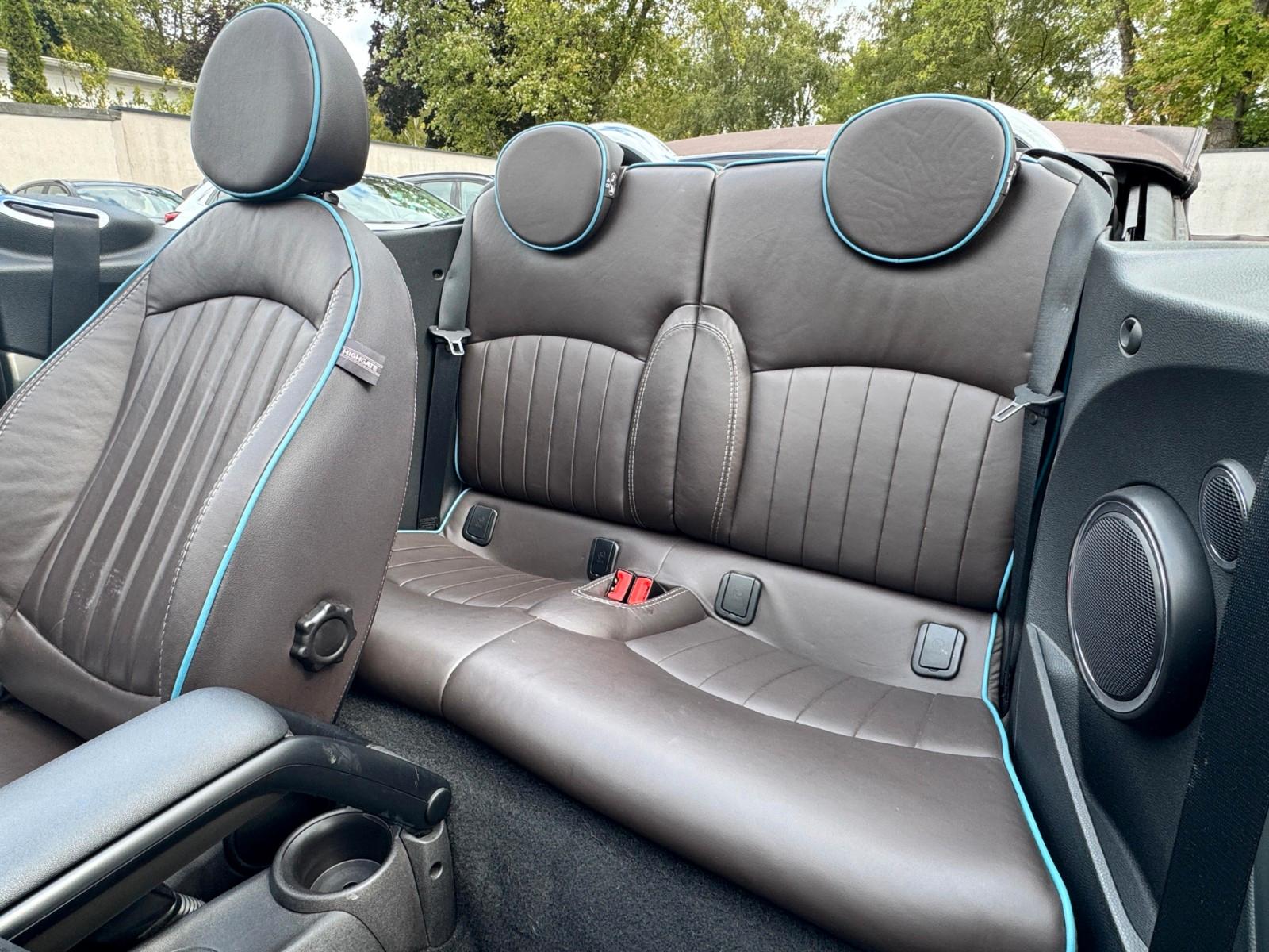 MINI Cooper S Cabrio Highgate Navi*Leder*H/K*PDC*