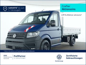 Volkswagen Leasingangebot: Volkswagen Crafter Mittel Kipper AHK Klima Kipperausbau