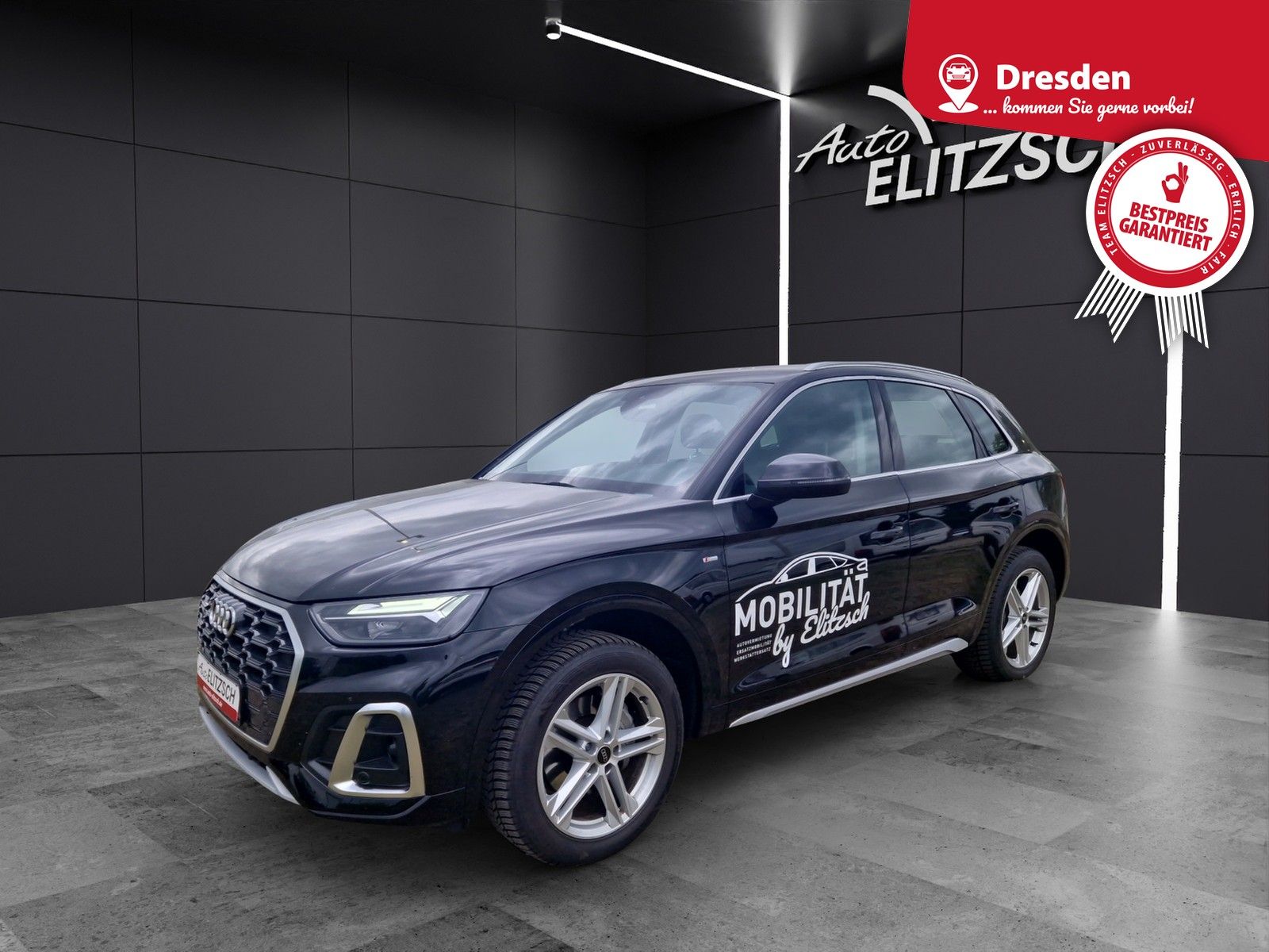 Fahrzeugabbildung Audi Q5 TDI quattro S line Navi AVC RFK SHZ