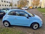 Fiat 500 1.2 Lounge *Autom.*Klima*1.Hd.*Super Zustand - Fiat 500: Blau