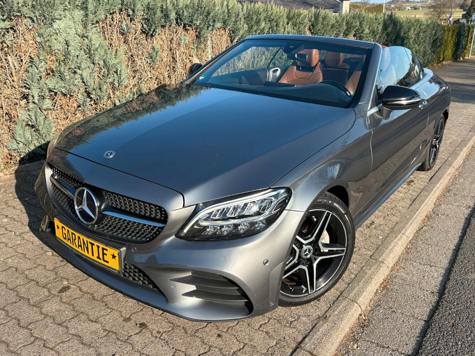 Mercedes-Benz C220d*Cabrio*1HD*AMG*Unfallfrei*AHK*Top Zustand*