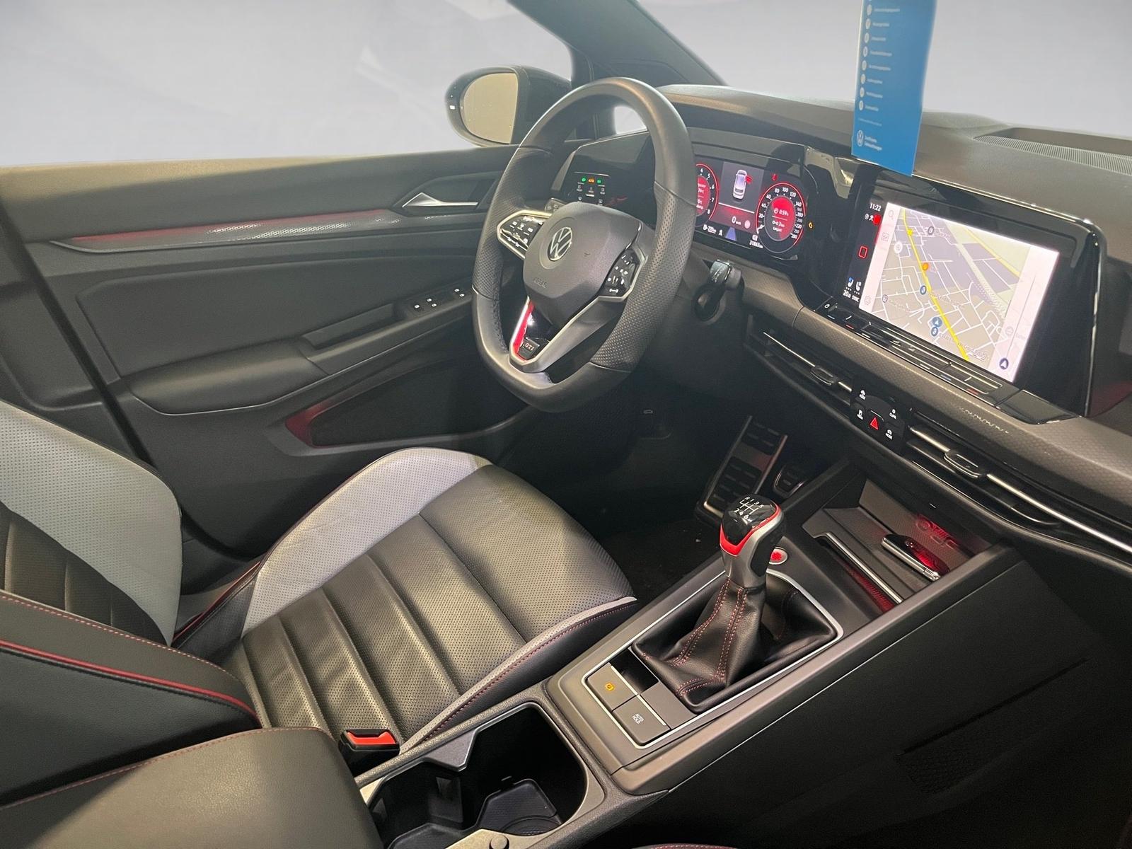 Volkswagen Golf VIII GTI+ALU 19+LEDER+PANO+LED-MATRIX+STAND, миниатюра 10