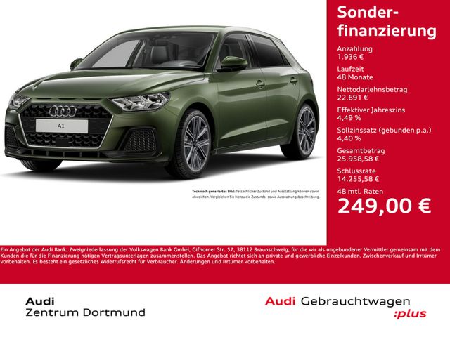 Audi A1 Sportback 30 advanced LM17 NAVI+ SITZHEIZUNG