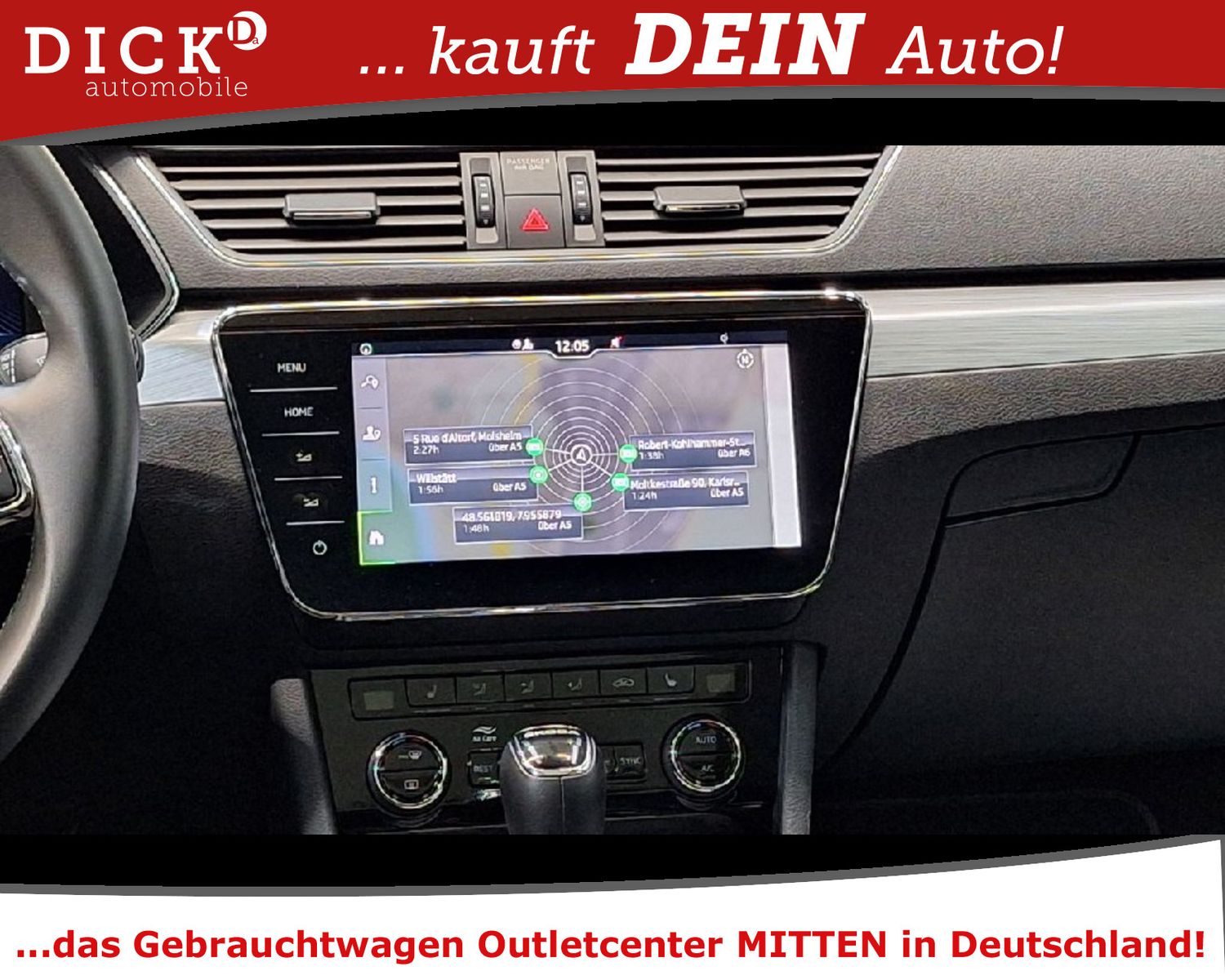 Fahrzeugabbildung SKODA Superb C 2.0d DSG Ambition LED/ACC/NAV/SHZ/18"LM