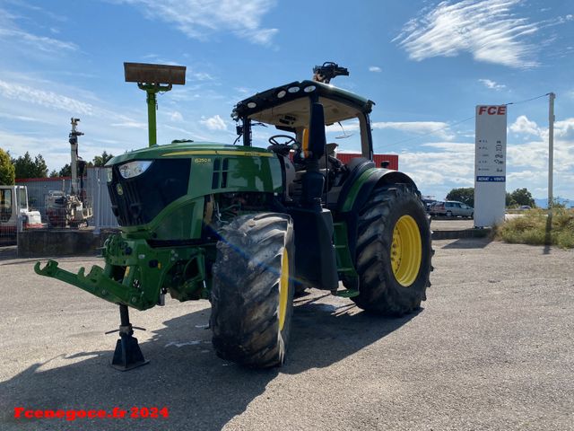 John Deere 6250 R AutoPower Carte Grise Française