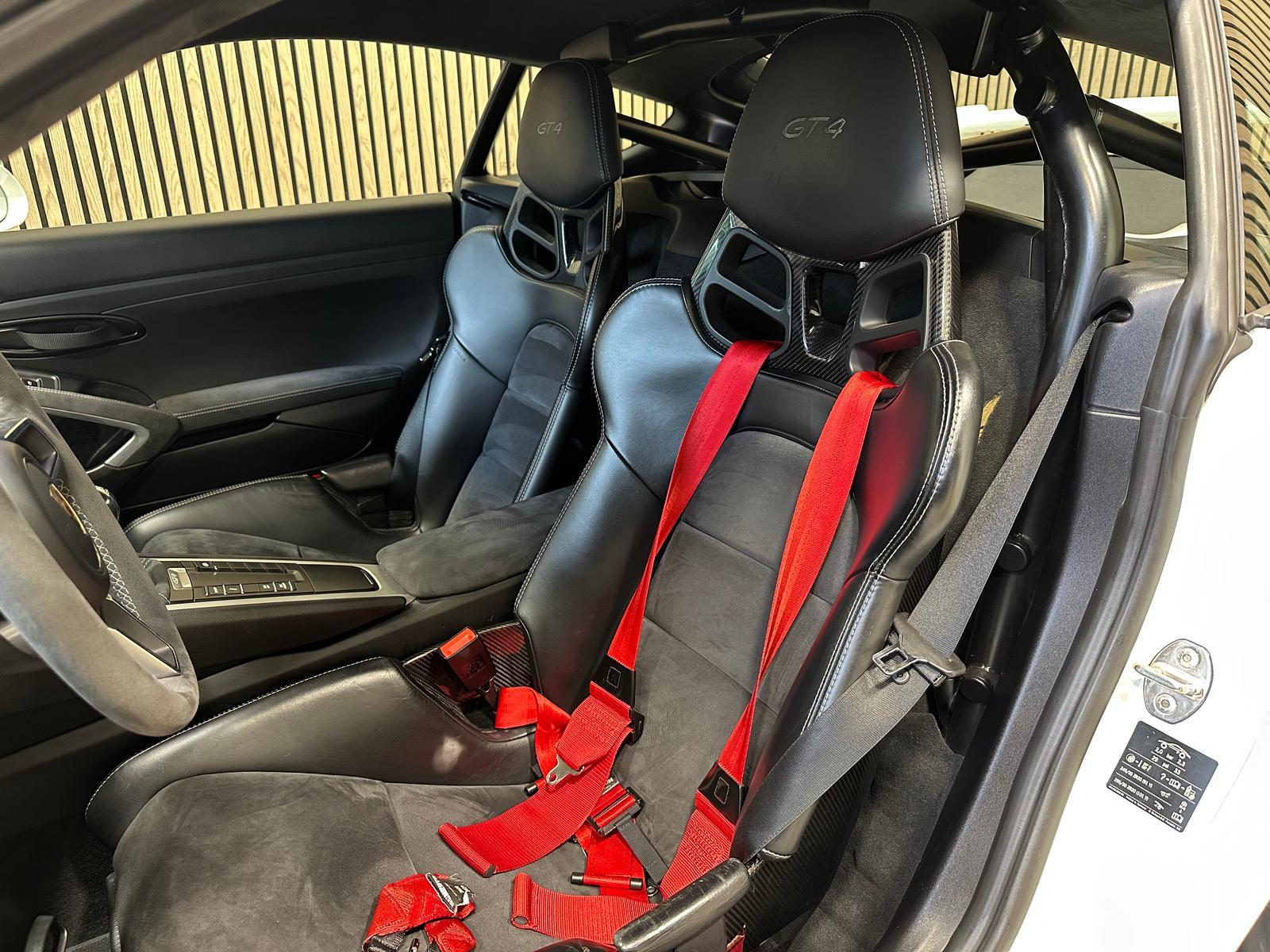 PORSCHE CAYMAN 3.8 GT4 CLUBSPORT  | 385 ch | BVM | ÉCHAPPEMENT SPORT | SIEGE BAQUET