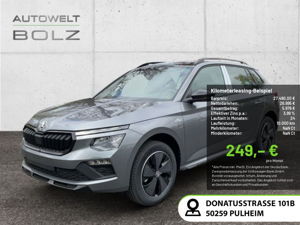 Skoda Kamiq Monte Carlo 1.0 TSI Panorama DigiCock LED