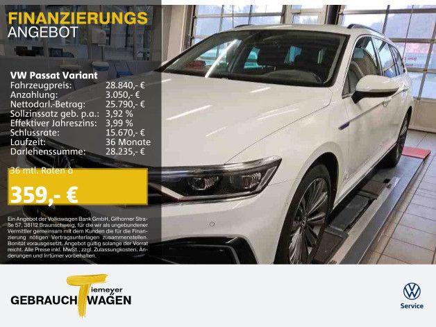 Volkswagen Passat Variant GTE R-LINE MATRIX DCC KAMERA LM18