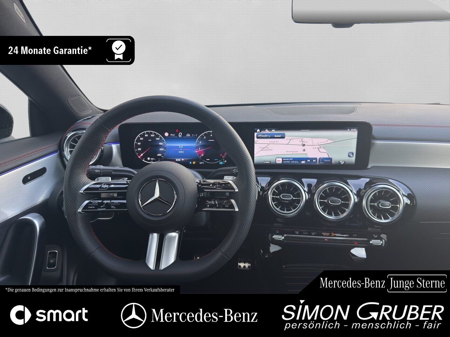 Fahrzeugabbildung Mercedes-Benz CLA 250 4M Coupé AMG Night Ambi Pano 360 Distron